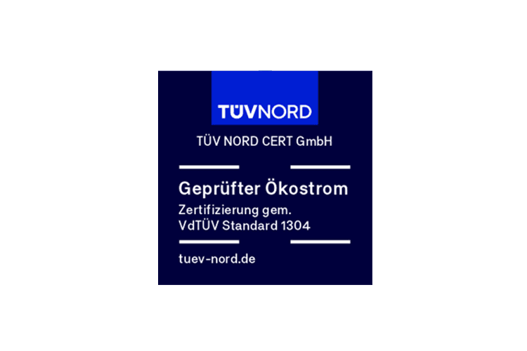 TÜV Nord Ökostrom Siegel