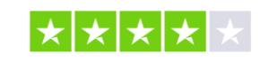 Trustpilot: 4 Sterne